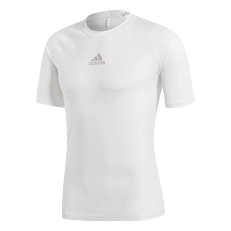 adidas unterziehshirt weiß|Weiss .